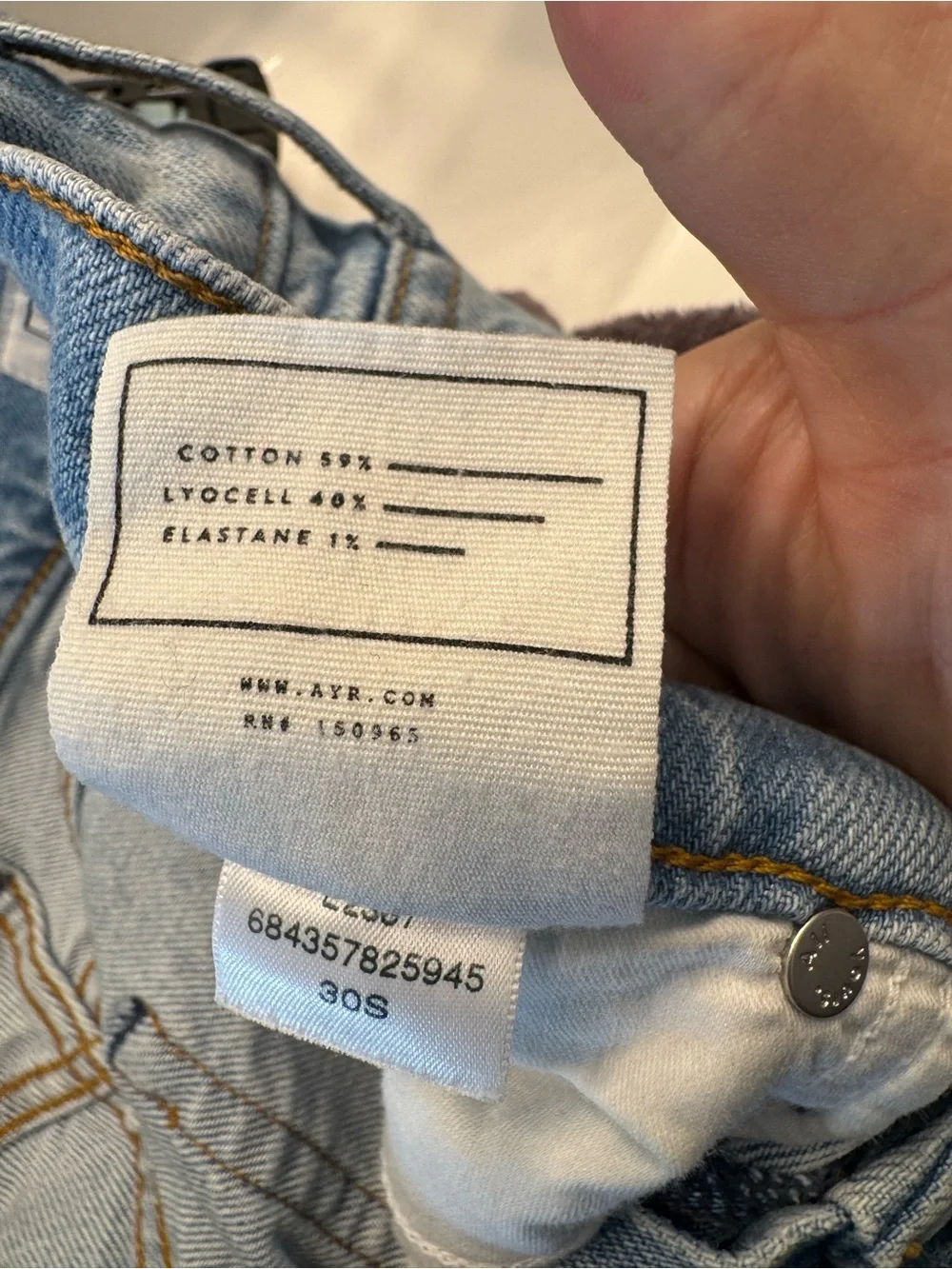 AYR the secret sauce jeans - Picture 4 of 7